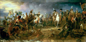 Napoleon huszárokkal - festmény